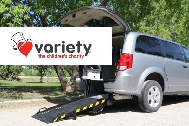 Family gifted wheelchair van 2018