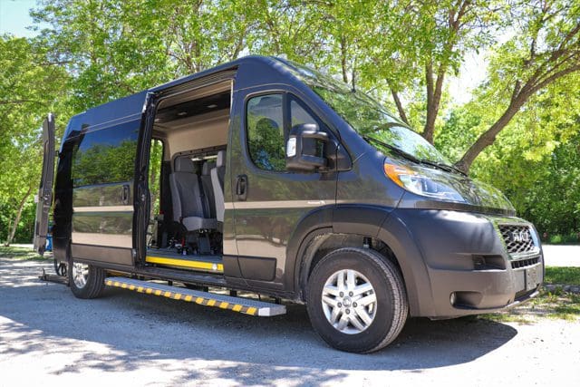 ram promaster accessible mobility van