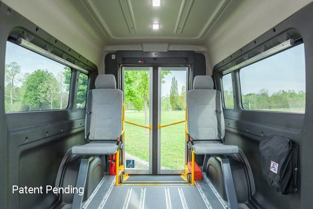 wheelchair van seat options