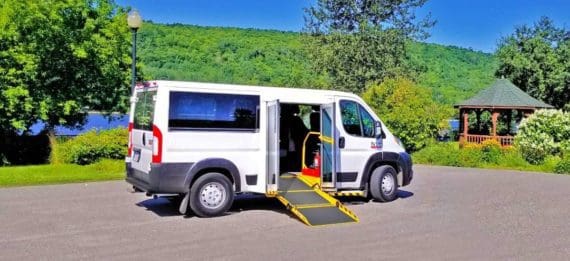 MoveMobility Ram Promaster P3 wheelchair accessible van