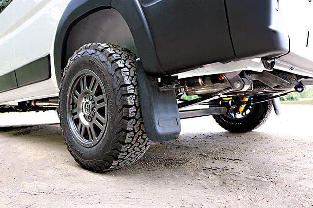 MoveMobility Trail Edition Promaster Accessible Van Suspension