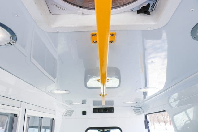 Overhead grab bar for safety