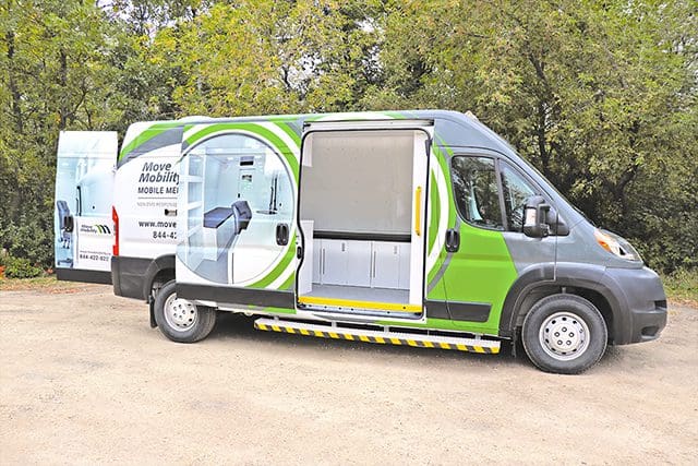 MoveMobility Mobile Clinic Demo Van