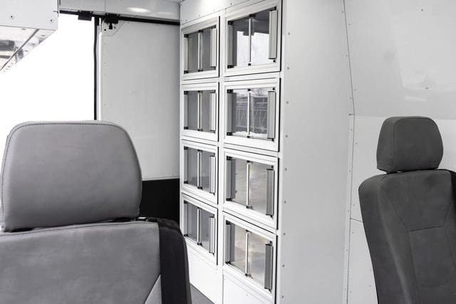 Floor to Ceiling Cabinetry in MoveMobility Mobile Outreach Van