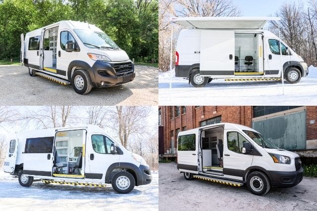 Mobile medical vehicles