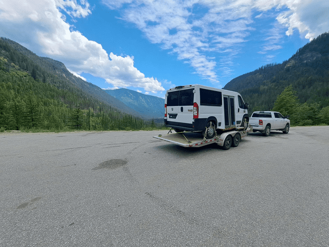 Van delivery on truck - MoveMobility