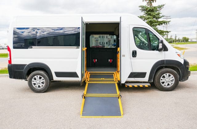 P4 Side Entry Wheelchair Accessible Van