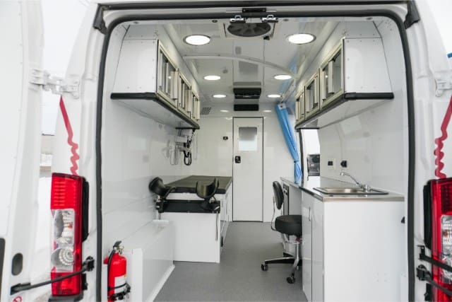 Custom Mobile Clinic Layout