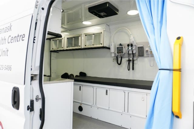 Mobile Clinic Van Interior