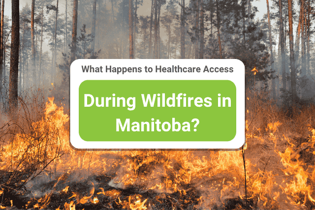 Wildfires in Manitoba